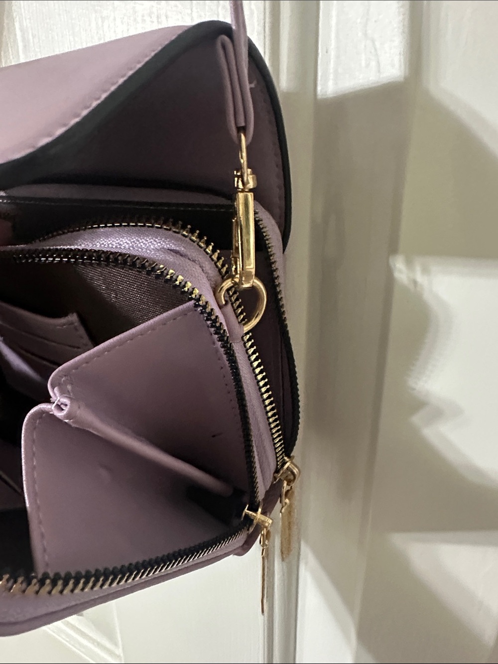 ROULENS Lavender Crossbody Bag - Women's Elegant Shoulder Purse Never Used - Picture 8 of 12